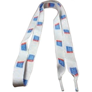 Standard Polyester Dye Sublimated ½"x45" Shoelaces Pair (Domestically Produced)