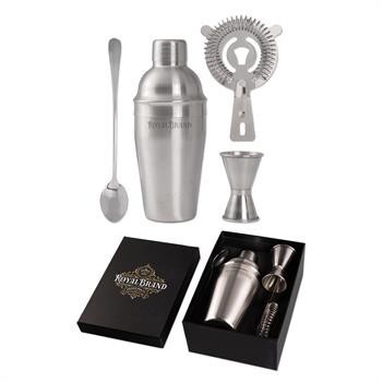 Bartender's Mixology Cocktail Shaker Bar Set